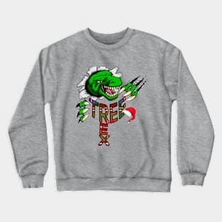 TREE REX - BUFFALO CHRISTMAS Crewneck Sweatshirt